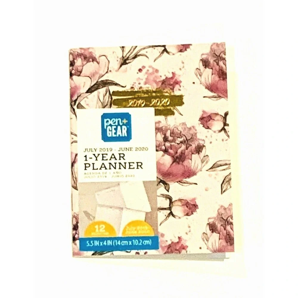 Pen+Gear July 2019 through June 2020 12 Month Pocket Mini Planner 4